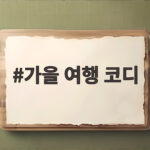 가을 여행 코디 이렇게 준비하니 밤낮 걱정 없이 편안했어요 가을 여행 코디