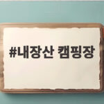 내장산 캠핑장