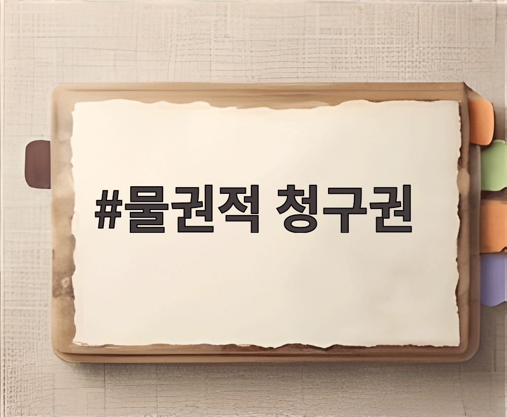 물권적 청구권