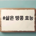 삶은 땅콩 효능 궁금하다면 삶는 시간부터 보관법까지 확인하기 삶은 땅콩 효능