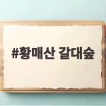 황매산 갈대숲