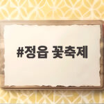 정읍 꽃축제 2026 일정부터 입장료 상품권 환급까지 미리 확인하세요 정읍 꽃축제