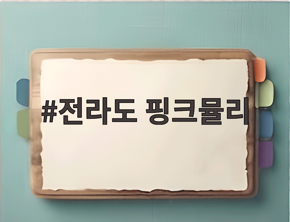 전라도 핑크뮬리