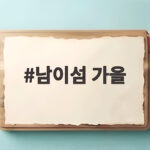 남이섬 가을 단풍 여행 준비하기 전에 알아둘 놀라운 정보 남이섬 가을