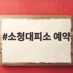소청대피소 예약