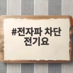 전자파 차단 전기요