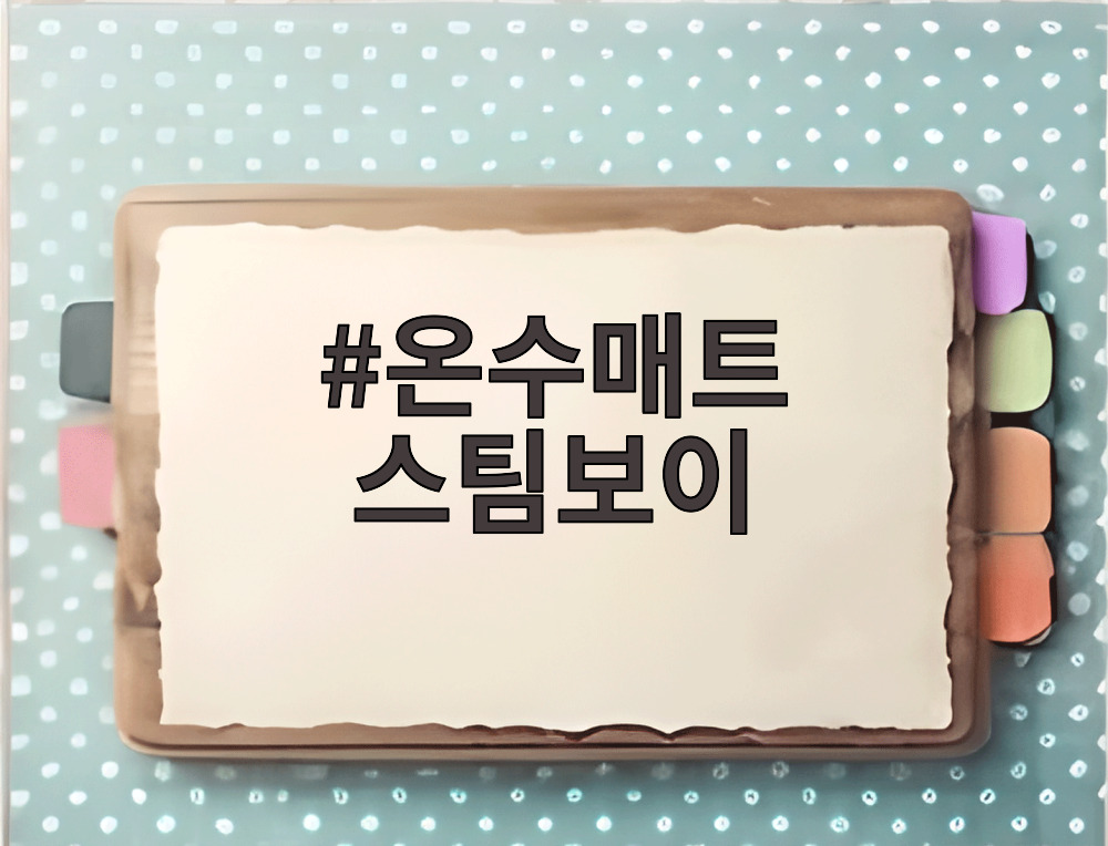 온수매트 스팀보이