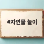 자연물 놀이