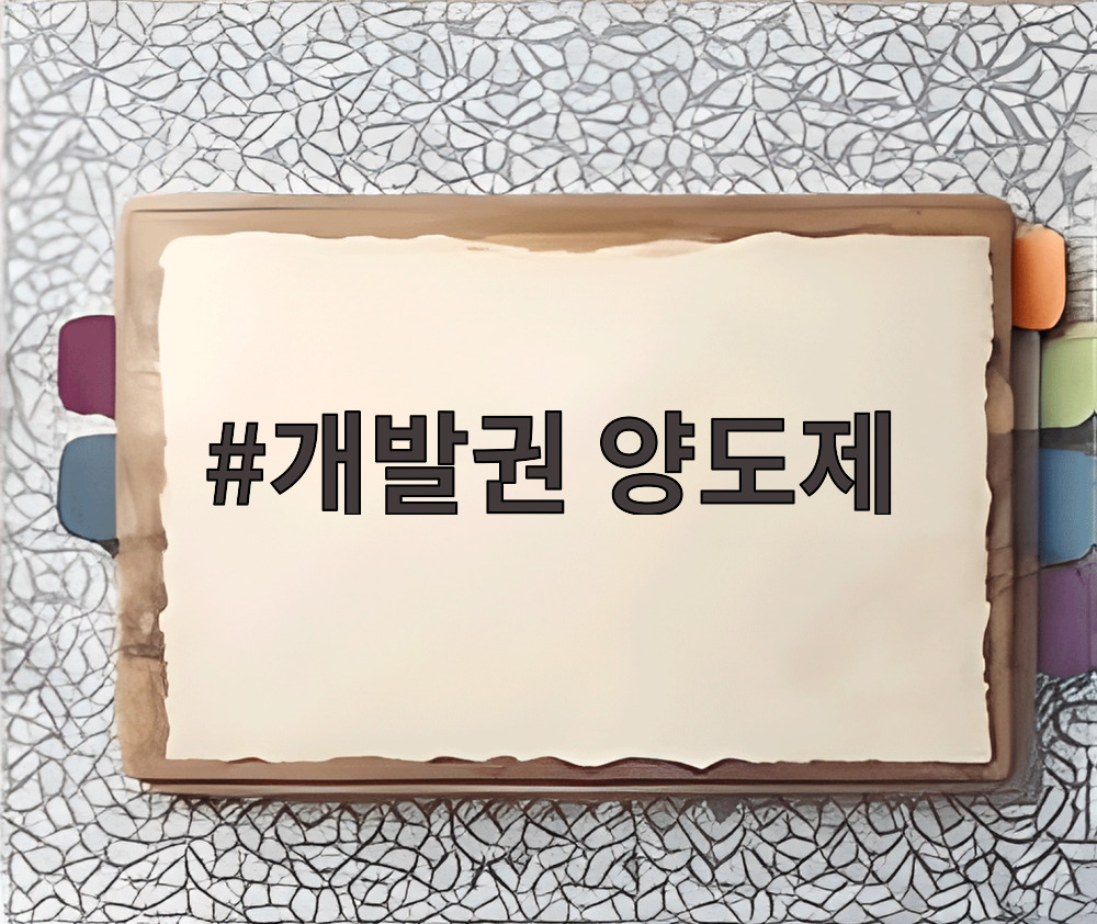 개발권 양도제