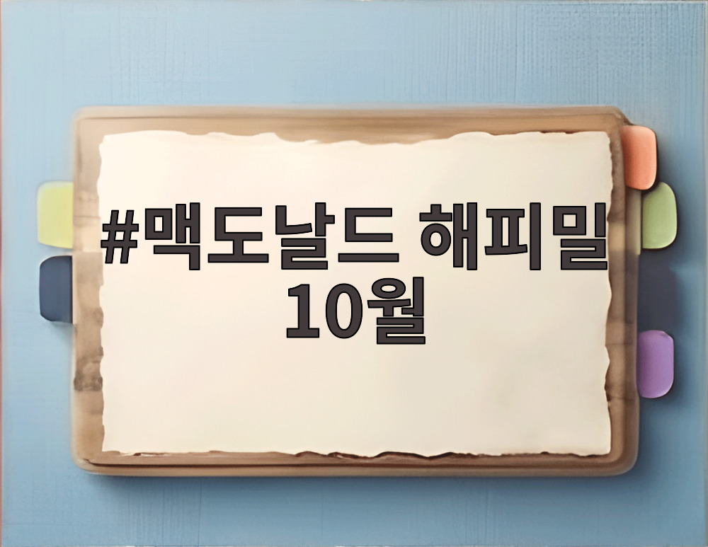 맥도날드 해피밀 10월 스폰지밥 원피스 토이 1차 2차 라인업 진열 모습