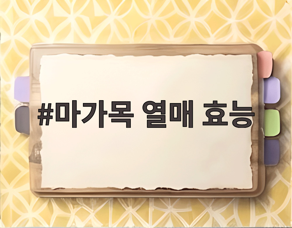마가목 열매 효능