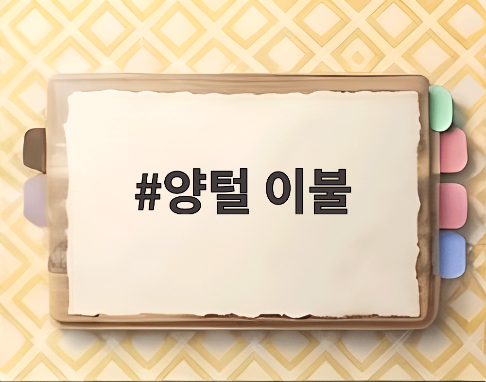 양털 이불