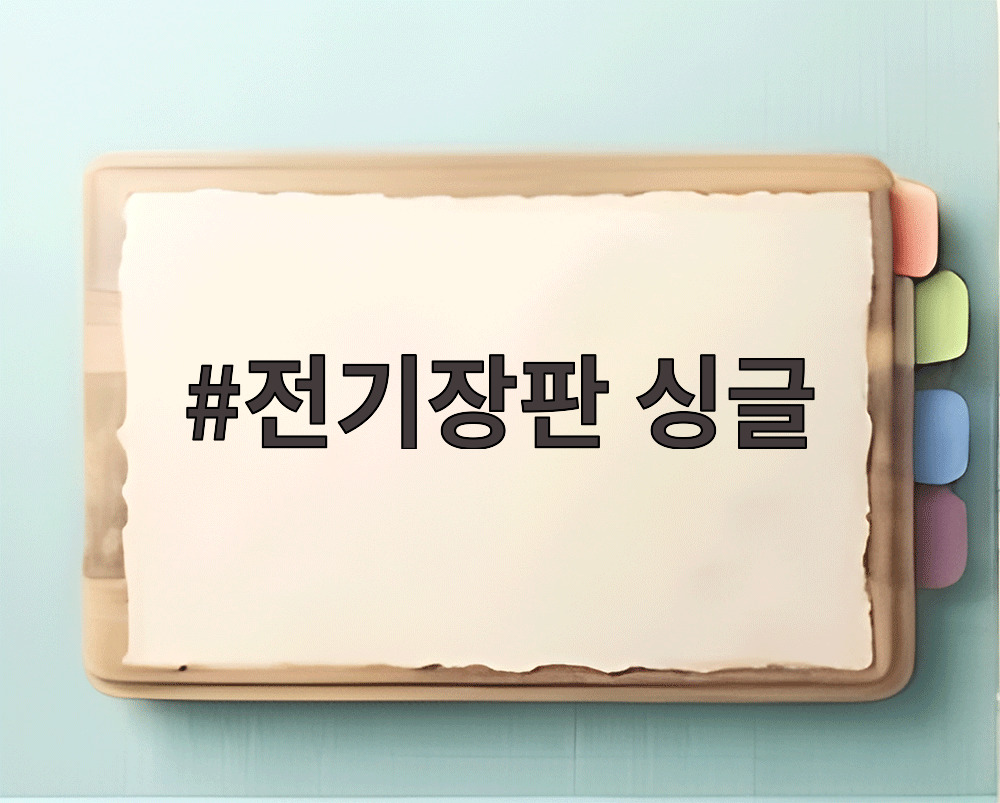 전기장판 싱글