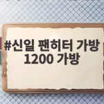 신일 팬히터 가방 1200 가방 왜 필요한지 알려드립니다 신일 팬히터 가방 1200 가방