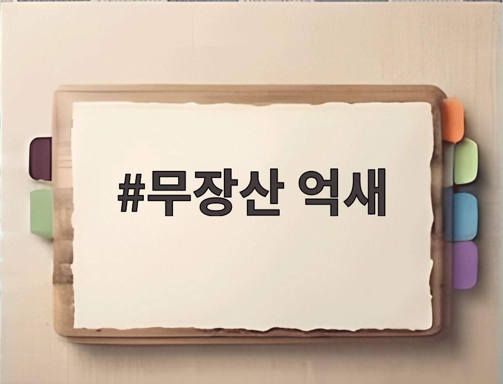 무장산 억새
