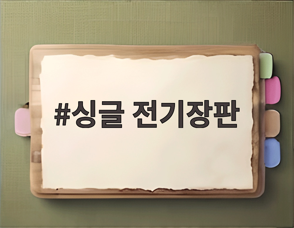 싱글 전기장판