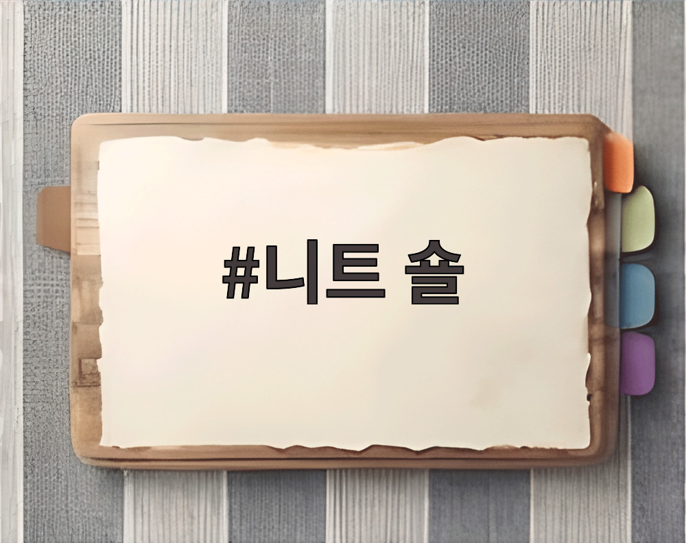 니트 숄