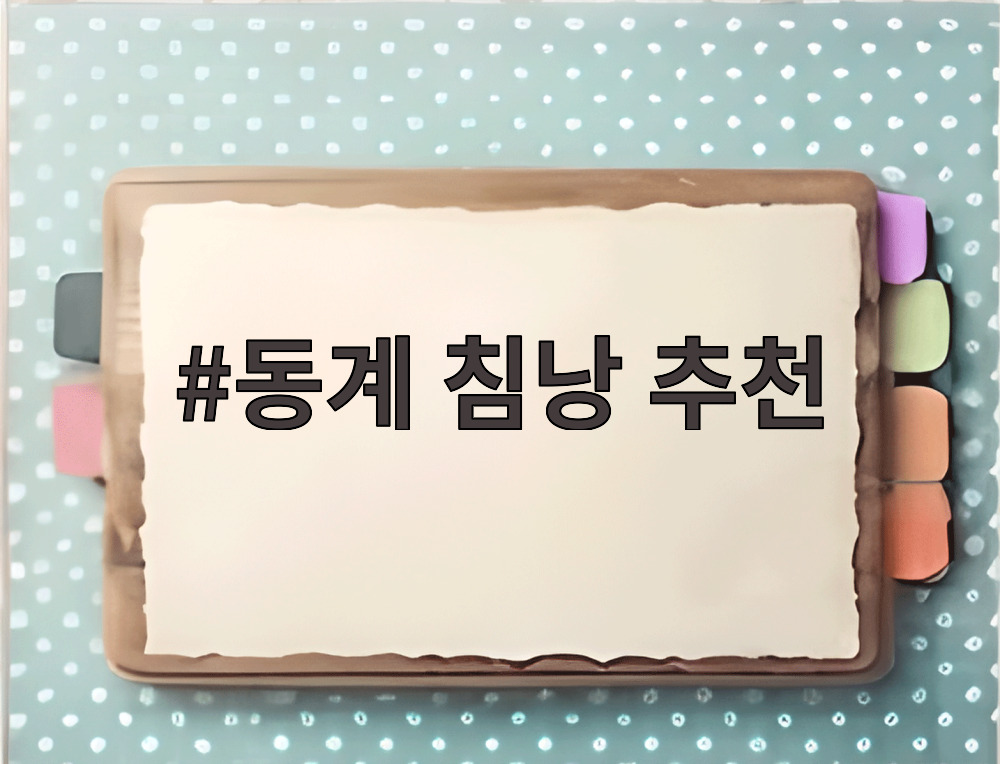동계 침낭 추천