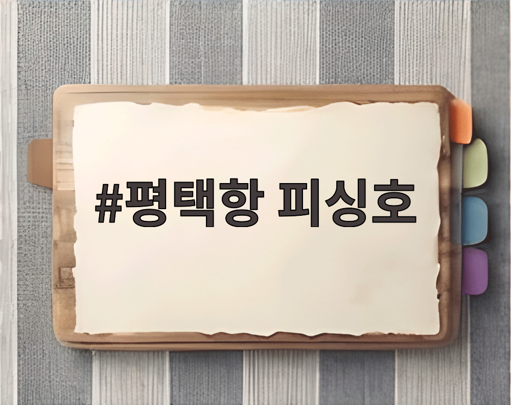 평택항 피싱호