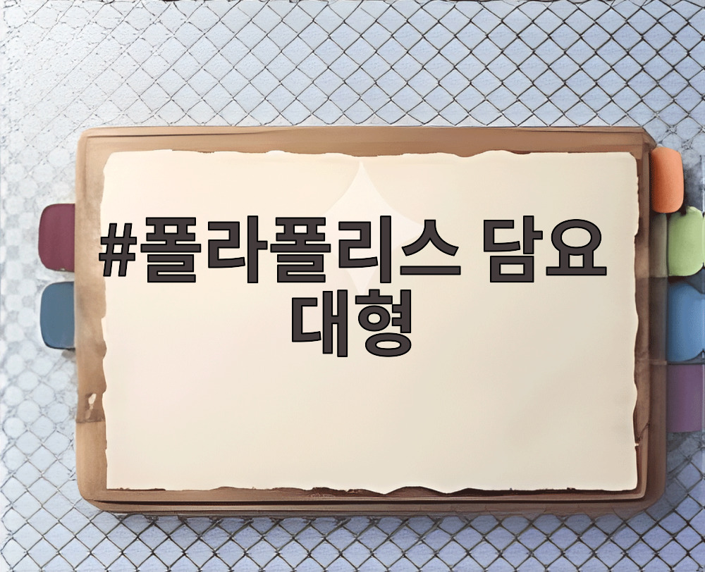 폴라폴리스 담요 대형