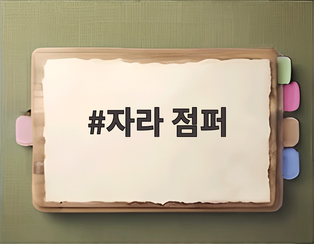 자라 점퍼
