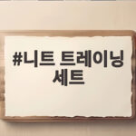 니트 트레이닝 세트 하나로 가을 코디 고민 끝내는 법 니트 트레이닝 세트