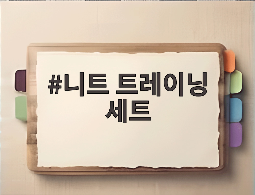 니트 트레이닝 세트
