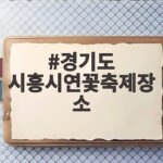 경기도 시흥시연꽃축제장소
