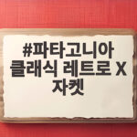 파타고니아 클래식 레트로 X 자켓
