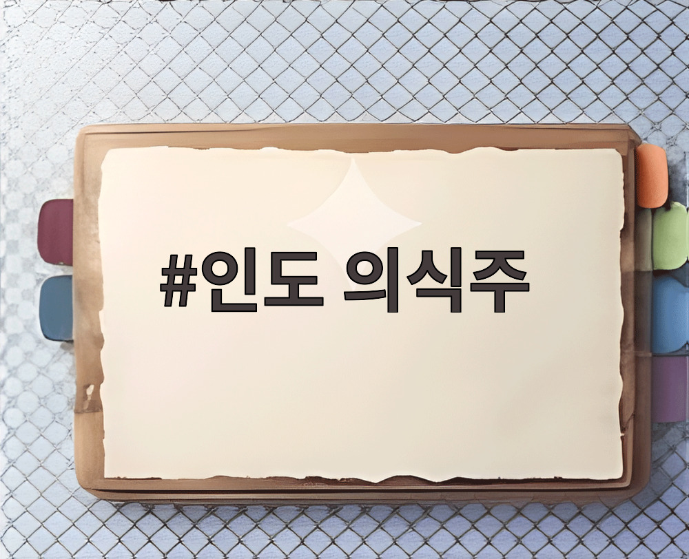 인도 의식주