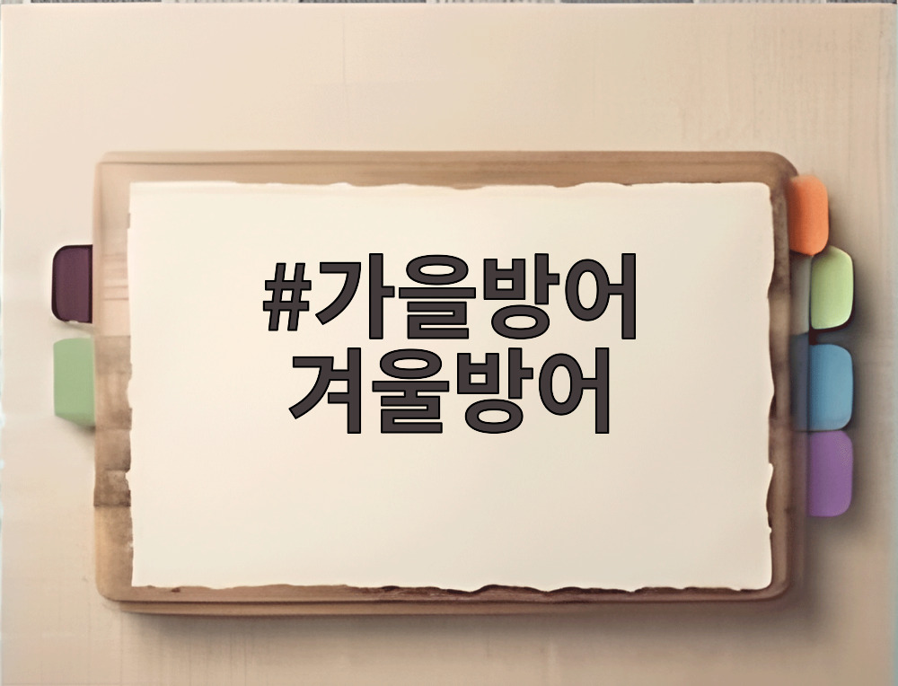 가을방어 겨울방어