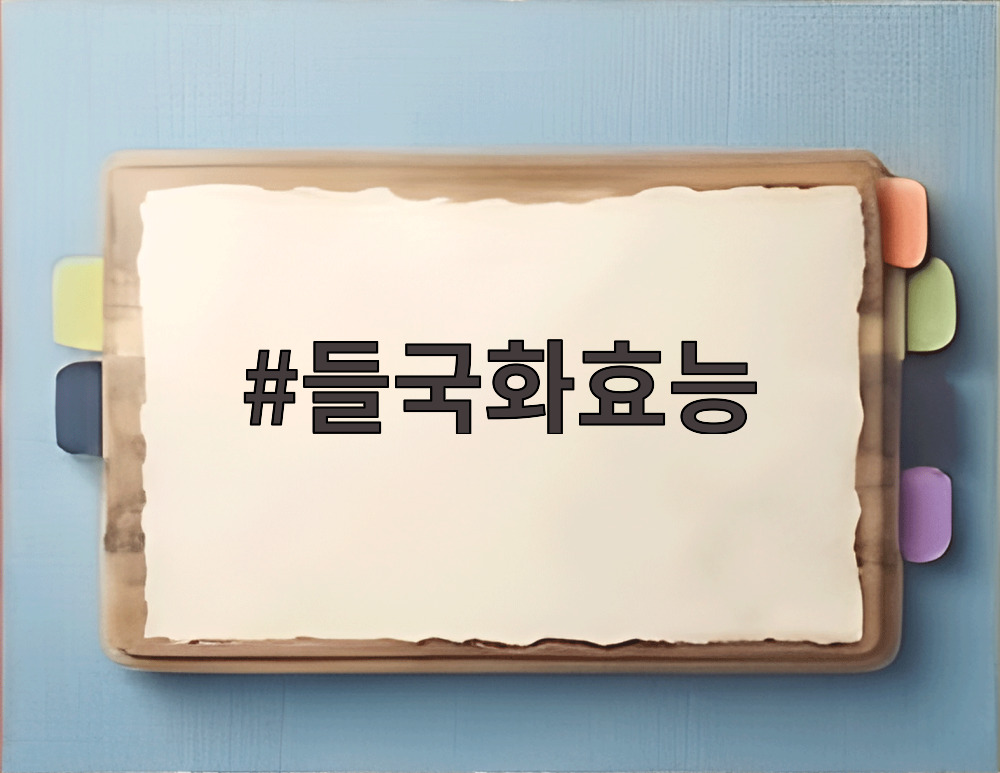 들국화효능