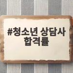 청소년 상담사 합격률 45퍼센트의 의미와 면접 준비 방법 청소년 상담사 합격률