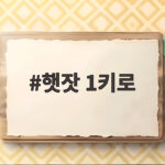 햇잣 1키로 가격부터 보관법까지 한 번에 확인하세요 햇잣 1키로