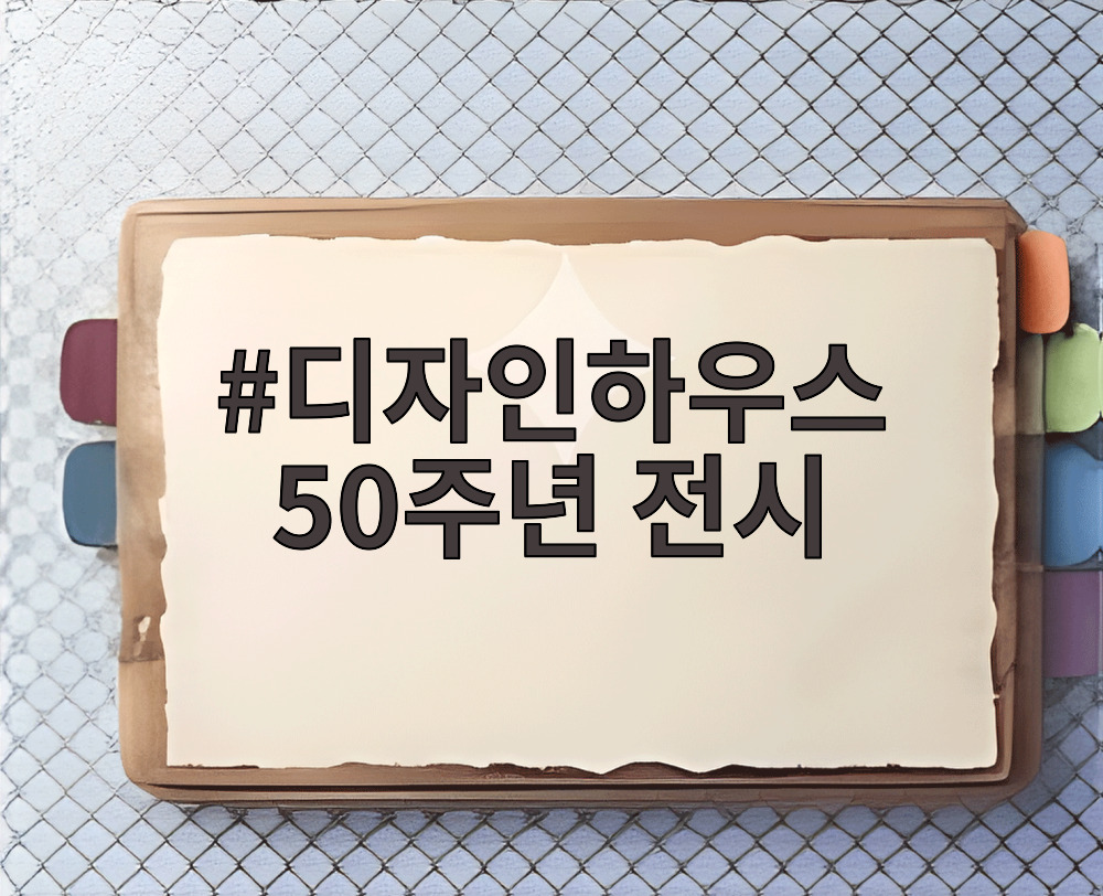 디자인하우스 50주년 전시