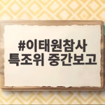 이태원참사 특조위 중간보고 오늘 공개된 결과와 앞으로 일정 이태원참사 특조위 중간보고