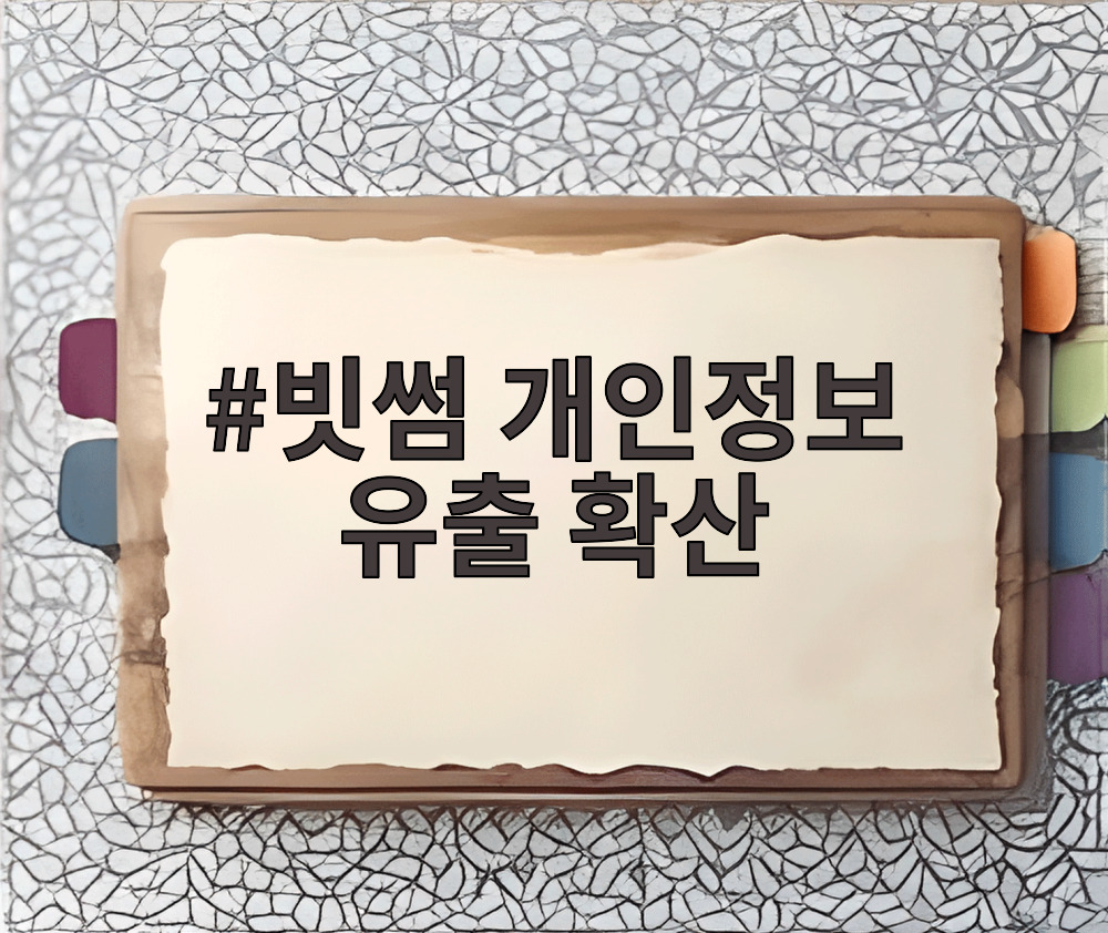 빗썸 개인정보 유출 확산