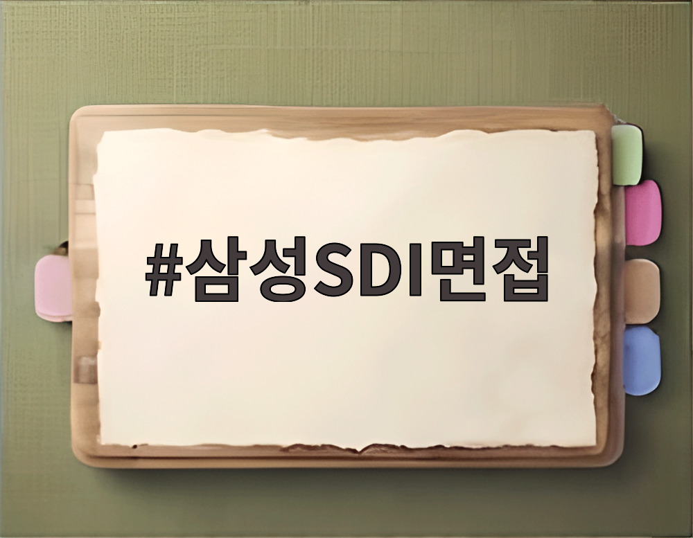 삼성SDI면접